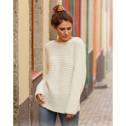 Daily Wonder by DROPS Design - Strickmuster mit Kit Pullover Größen S - XXXL Daily Wonder by DROPS Design - Strickmuster mit Kit Pullover Größen S - XXXL von Drops - Garnstudio