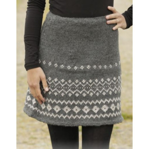 Diamond Twist by DROPS Design - Strickmuster mit Kit farbiger Rock Grö - X-Large von Drops - Garnstudio