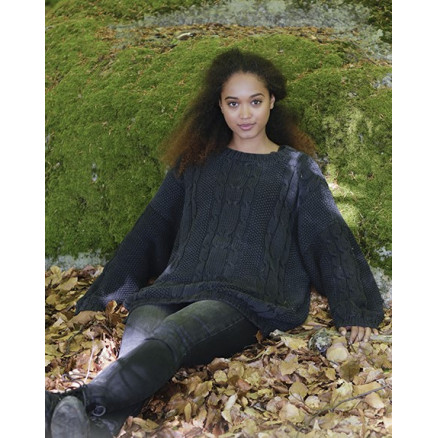 Douce Nuit by DROPS Design - Strickmuster mit Kit Pullover mit Zopf- und Perlmuster Größen S - XXXL Douce Nuit by DROPS Design - Strickmuster mit Kit Pullover mit Zopf- und Perlmuster Größen S - XXXL von Drops - Garnstudio