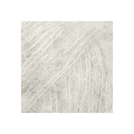 Drops Brushed Alpaca Silk Garn Unicolor 35 Perlgrau von Drops - Garnstudio