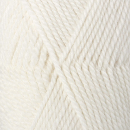 Drops Alaska Garn Unicolor 02 Natur von Drops - Garnstudio