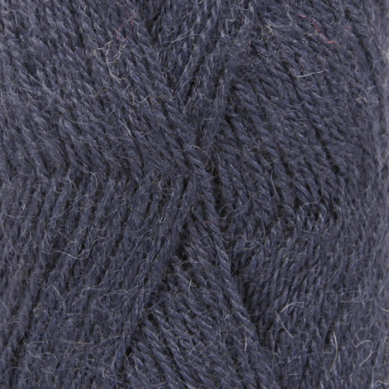 Drops Alpaca Garn Unicolor 4305 Lila/Grau/Blau von Drops - Garnstudio