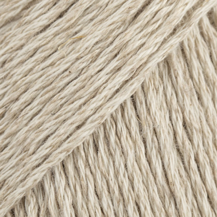 Drops Bomull-Lin Garn Unicolor 03 Hellbeige von Drops - Garnstudio
