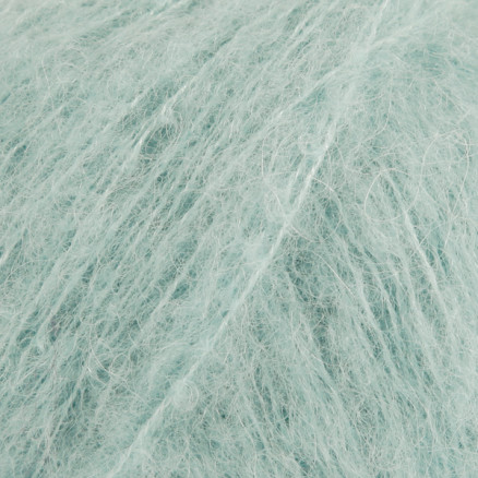 Drops Brushed Alpaca Silk Garn Unicolor 15 Seegrün Hell von Drops - Garnstudio