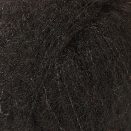 Drops Brushed Alpaca Silk Garn Unicolor 16 Schwarz von Drops - Garnstudio