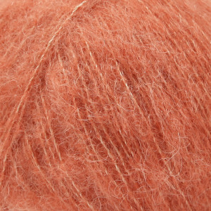 Drops Brushed Alpaca Silk Garn Unicolor 22 Pale Rust von Drops - Garnstudio