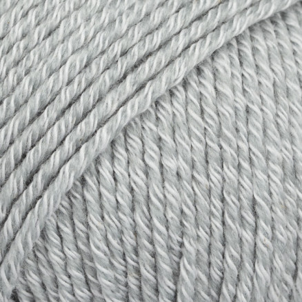 Drops Cotton Merino Garn Unicolor 20 Hellgrau von Drops - Garnstudio
