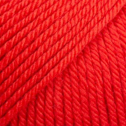 Drops Daisy Garn Unicolor 20 Rot von Drops - Garnstudio
