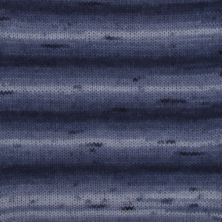Drops Fabel Garn Long Print 917 Tiefer Ozean von Drops - Garnstudio