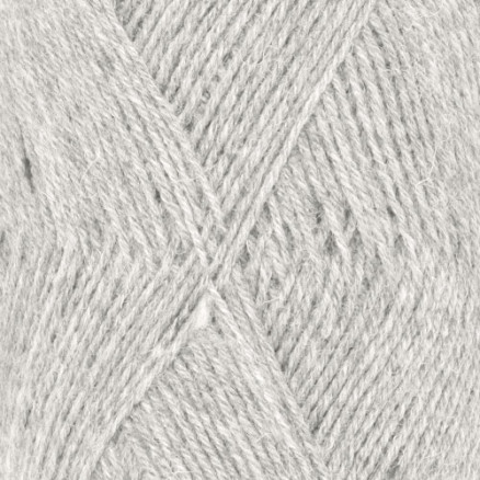 Drops Fabel Garn Unicolor 114 Perlgrau Hell von Drops - Garnstudio