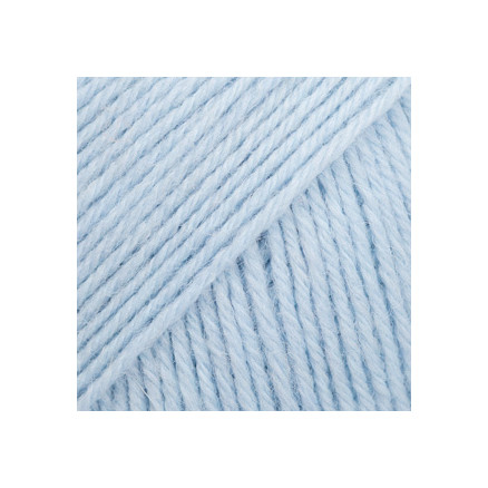 Drops Fabel Garn Unicolor 117 Hellblau von Drops - Garnstudio