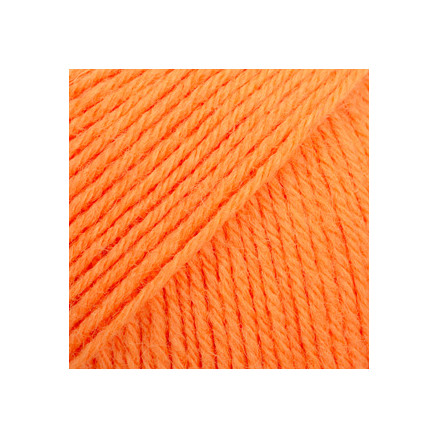 Drops Fabel Garn Unicolor 119 Electric Orange von Drops - Garnstudio