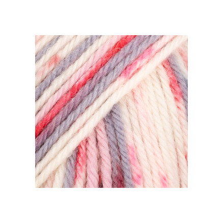 Drops Fiesta Garn Print 19 Beeren und Sahne von Drops - Garnstudio