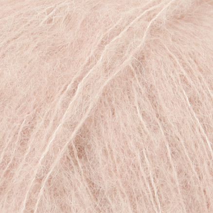 Drops Brushed Alpaca Silk Garn Unicolor 20 Rosa Sand von Drops - Garnstudio