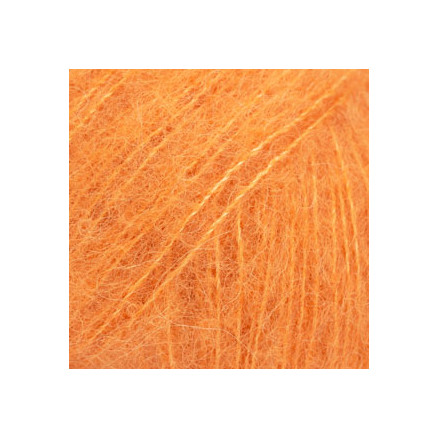 Drops Brushed Alpaca Silk Garn Unicolor 29 Mandarine von Drops - Garnstudio