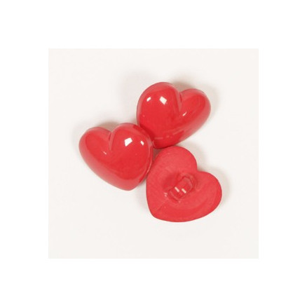 Drops Herz Knopf 15mm 553 - 1 Stk. Drops Herz Knopf 15mm 553 - 1 Stk. von Drops - Garnstudio