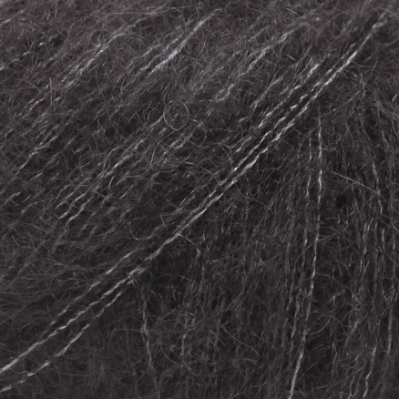 Drops Kid-Silk Garn Unicolor 02 Schwarz Drops Kid-Silk Garn Unicolor 02 Schwarz von Drops - Garnstudio
