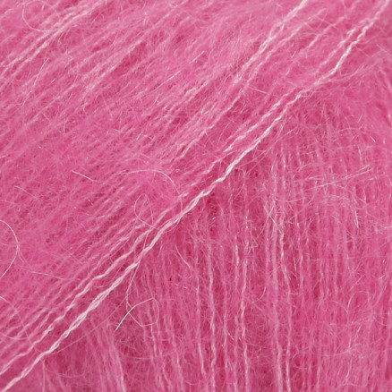 Drops Kid-Silk Garn Unicolor 13 Pink von Drops - Garnstudio