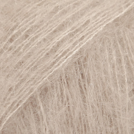 Drops Kid-Silk Garn Unicolor 20 Hellbeige von Drops - Garnstudio