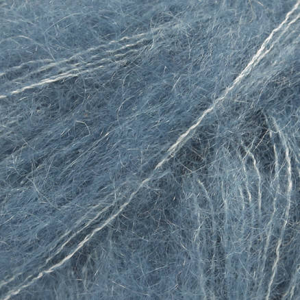 Drops Kid-Silk Garn Unicolor 27 Jeansblau Drops Kid-Silk Garn Unicolor 27 Jeansblau von Drops - Garnstudio