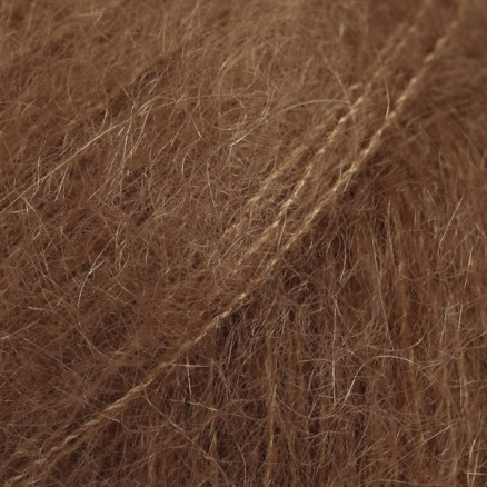 Drops Kid-Silk Garn Unicolor 35 Schokolade von Drops - Garnstudio