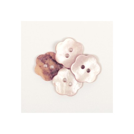 Drops Knopf Blume Blush 15mm 615 - 1 Stk. Drops Knopf Blume Blush 15mm 615 - 1 Stk. von Drops - Garnstudio