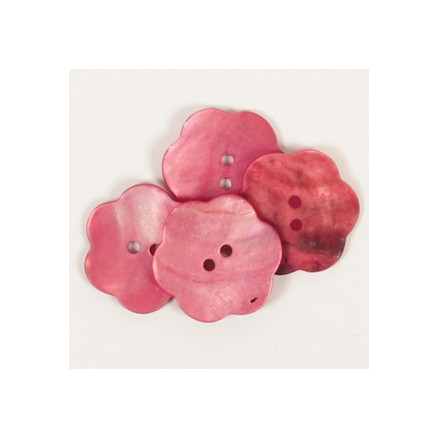 Drops Knopf Blume Rot 25mm 604 - 1 Stk. Drops Knopf Blume Rot 25mm 604 - 1 Stk. von Drops - Garnstudio