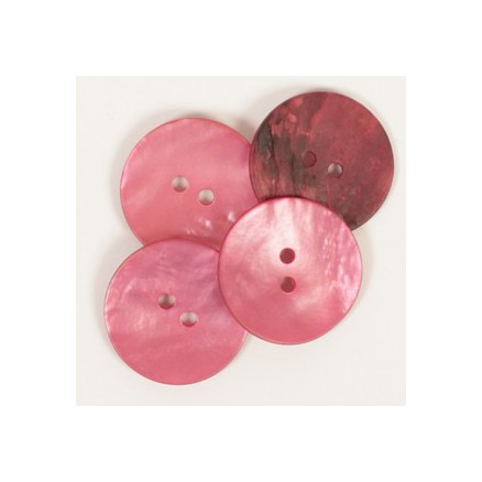 Drops Knopf rund rot 20mm 610 - 1 Stk. Drops Knopf rund rot 20mm 610 - 1 Stk. von Drops - Garnstudio