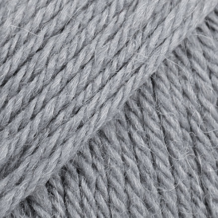 Drops Lima Garn Unicolor 8465 Mittelgrau von Drops - Garnstudio