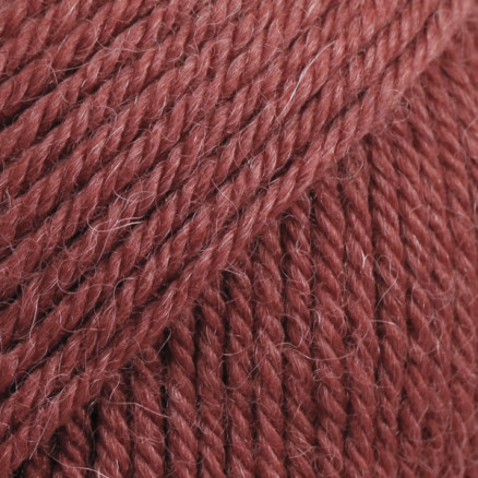 Drops Lima Garn Unicolor 9021 Roter Ziegelstein von Drops - Garnstudio