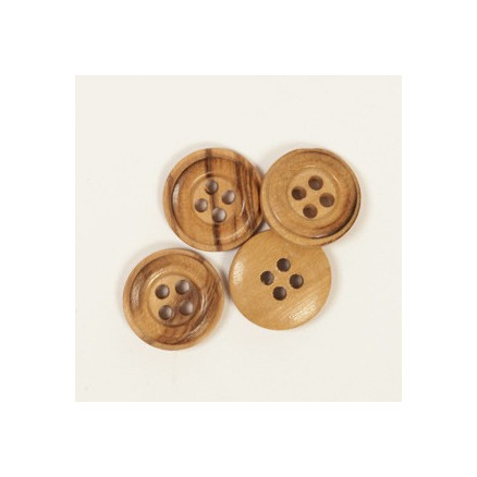 Drops Zedernholzknopf gebrannt 15mm 513 - 1 Stk. Drops Zedernholzknopf gebrannt 15mm 513 - 1 Stk. von Drops - Garnstudio