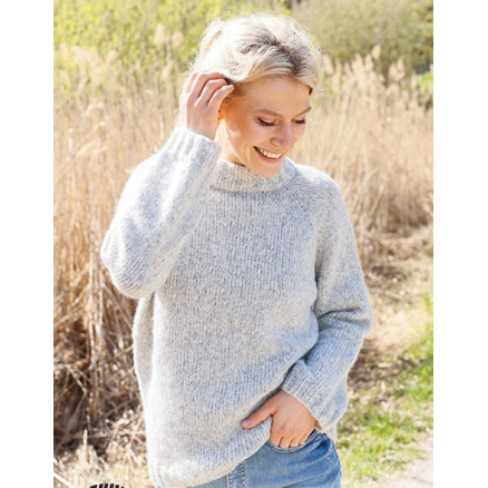 Early Moorning Mist by DROPS Design - Blusenstrickmuster Größe S - XXXL Early Moorning Mist by DROPS Design - Blusenstrickmuster Größe S - XXXL von Drops - Garnstudio