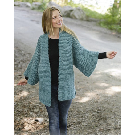 Emerald Isle by DROPS Design - Strickmuster mit Kit Jacke Größen S - XXXL von Drops - Garnstudio