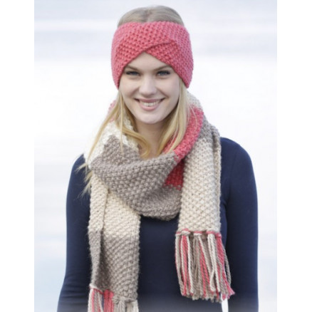 Eyes On Me by DROPS Design - Stirnband und Schal Strickanleitung 160x33 cm Eyes On Me by DROPS Design - Stirnband und Schal Strickanleitung 160x33 cm von Drops - Garnstudio
