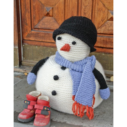Frank by DROPS Design - Strickmuster mit Kit Schneemann mit Mütze und Schal 36cm Frank by DROPS Design - Strickmuster mit Kit Schneemann mit Mütze und Schal 36cm von Drops - Garnstudio