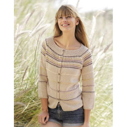 Freja Cardigan by DROPS Design - Strickmuster mit Kit Jacke Größen S - XXXL Freja Cardigan by DROPS Design - Strickmuster mit Kit Jacke Größen S - XXXL von Drops - Garnstudio