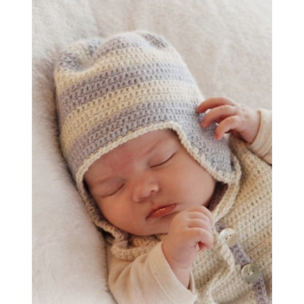 Heartthrob Hat by DROPS Design - Häkelmuster mit Kit Baby-Mütze Größen 1 Monat - 4 Jahre Heartthrob Hat by DROPS Design - Häkelmuster mit Kit Baby-Mütze Größen 1 Monat - 4 Jahre von Drops - Garnstudio