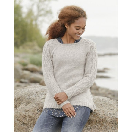 Irish Plaits by DROPS Design - Strickmuster mit Kit Pullover mit Zopfmuster Größen S - XXXL Irish Plaits by DROPS Design - Strickmuster mit Kit Pullover mit Zopfmuster Größen S - XXXL von Drops - Garnstudio