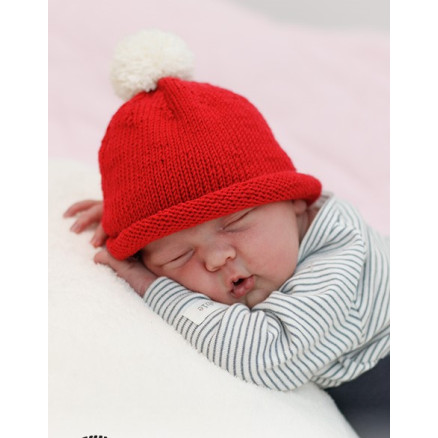 Itsy Bitsy Santa by DROPS Design - Baby Weihnachtsmütze Strickmuster Größe Preemie -3/4 Jahre Itsy Bitsy Santa by DROPS Design - Baby Weihnachtsmütze Strickmuster Größe Preemie -3/4 Jahre von Drops - Garnstudio