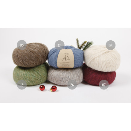 Kinder-Weihnachtspullover KAL 2018 by DROPS Design Air Größen 2-12 Jahre von Drops - Garnstudio