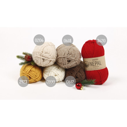 Kinder-Weihnachtspullover KAL 2018 by DROPS Design Nepal Größen 2-12 Jahre Kinder-Weihnachtspullover KAL 2018 by DROPS Design Nepal Größen 2-12 Jahre von Drops - Garnstudio