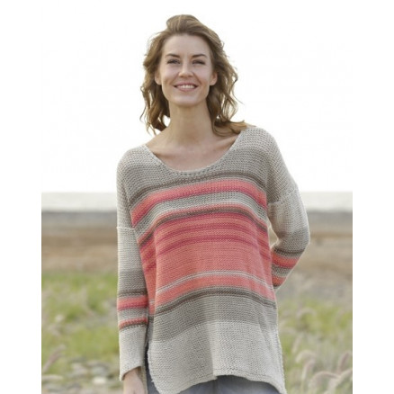 Laid Back Afternoon by DROPS Design - Strickmuster mit Kit Bluse Größen S - XXXL Laid Back Afternoon by DROPS Design - Strickmuster mit Kit Bluse Größen S - XXXL von Drops - Garnstudio