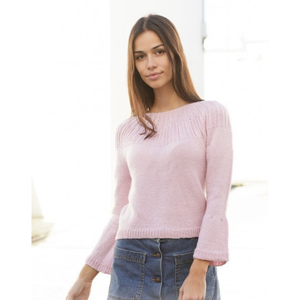Life With Flair Jumper by DROPS Design - Strickmuster mit Kit Pullover Größen S - XXXL von Drops - Garnstudio