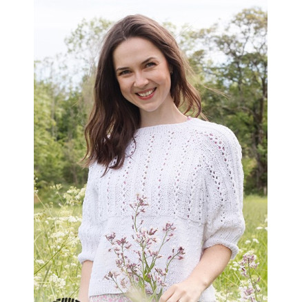 Lost in Summer Sweater by DROPS Design - Blusenstrickmuster Größe S - XXXL Lost in Summer Sweater by DROPS Design - Blusenstrickmuster Größe S - XXXL von Drops - Garnstudio