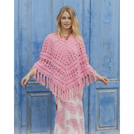 Mamma Mia by DROPS Design - Häkelmuster mit Kit Poncho Größen S-XXXL Mamma Mia by DROPS Design - Häkelmuster mit Kit Poncho Größen S-XXXL von Drops - Garnstudio