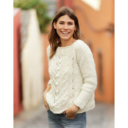 Mountain Holiday by DROPS Design - Strickmuster mit Kit Pullover Größen S - XXXL Mountain Holiday by DROPS Design - Strickmuster mit Kit Pullover Größen S - XXXL von Drops - Garnstudio