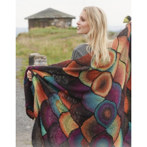 Over The Rainbow by DROPS Design - Strickmuster mit Kit Decke 100x150c - 100 x 150 cm von Drops - Garnstudio
