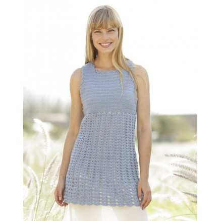 Peaceful Mind by DROPS Design - Häkelmuster mit Kit Tunica mit Fächermuster Größen S - XXXL Peaceful Mind by DROPS Design - Häkelmuster mit Kit Tunica mit Fächermuster Größen S - XXXL von Drops - Garnstudio