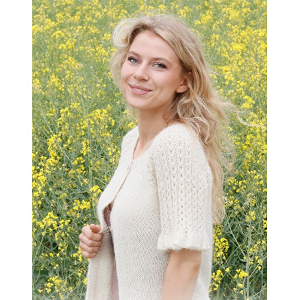 Perlglanz Strickjacke by DROPS Design - Strickmuster für Strickjacken Größe S - XXXL Perlglanz Strickjacke by DROPS Design - Strickmuster für Strickjacken Größe S - XXXL von Drops - Garnstudio