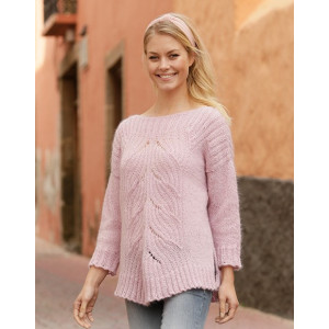 Poetry in Motion by DROPS Design - Strickmuster mit Kit Pullover Größe - Small von Drops - Garnstudio